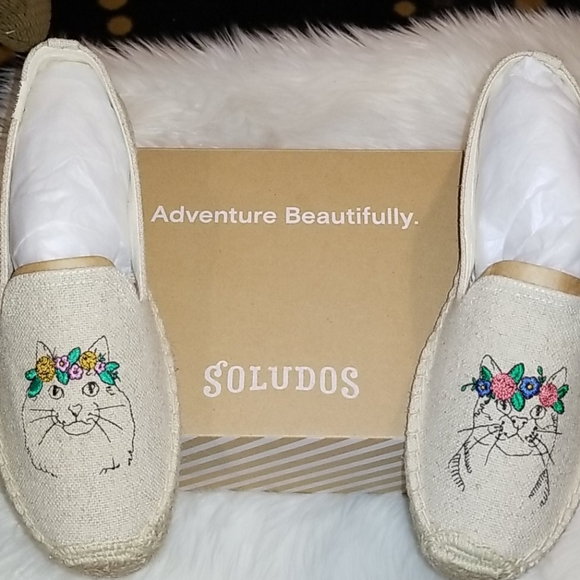 👣Soludos® 😶Spirit Animal  (Cats) Smoking Slippers footwear - Picture 7 of 16